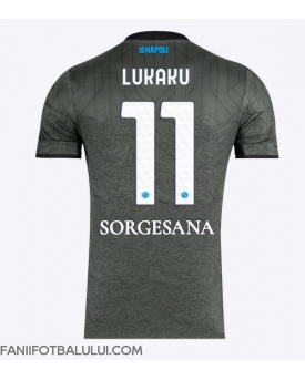 SSC Napoli Romelu Lukaku #11 Tricou Fotbal Replică 2024-25 Barbati Treilea
